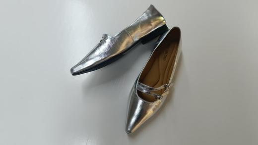 西村名物2024年秋季新款小尖头平底优雅气质玛丽珍单鞋U24CE37911 商品图4