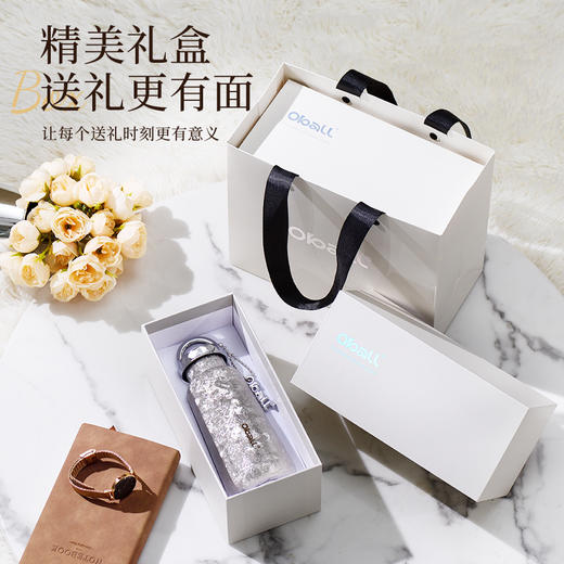 Oball 女神随心口袋钛杯 口袋保温杯2025新款女生高颜值茶水分离水杯送礼钛杯子 商品图4