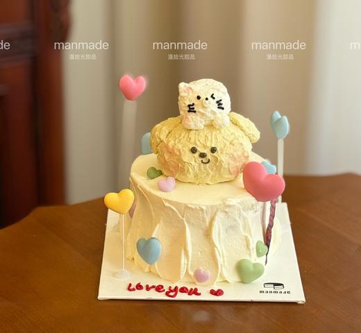 奶油霜小熊蛋糕 商品图2
