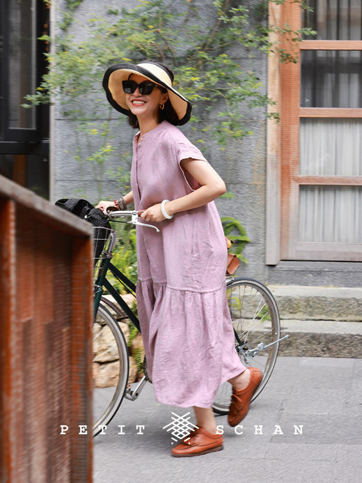 PETIT SCHAN小闪 #085 Delicate Star Trails 小星轨 进口AD12纸辫大檐不对称空顶草帽 商品图2