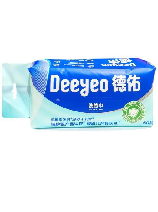 德佑0078洗脸巾60片 商品图0