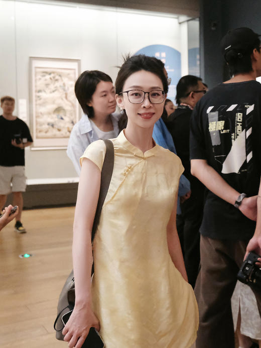 盛唐婧| 新中式小立领斜襟飞飞袖长款上衣 商品图10