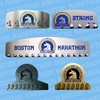 波士顿马拉松官方奖牌挂不锈钢材质光滑表面抗锈耐磨经久耐用背面带挂孔 商品缩略图0