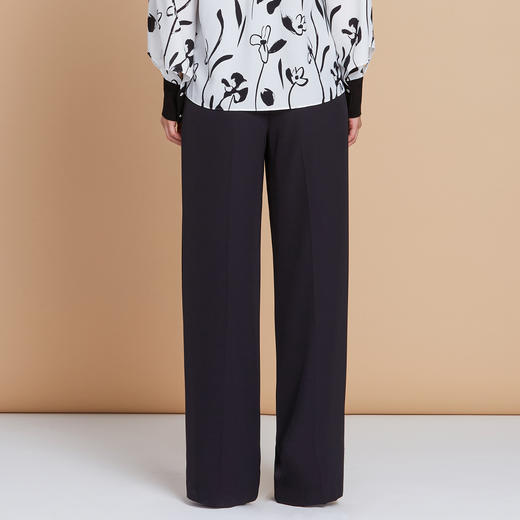 【通勤直筒休闲裤】EITIE爱特爱高腰显瘦百搭垂坠秋季新款C2505816 商品图4