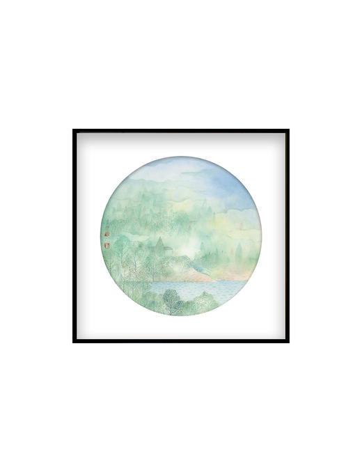 为你续诗·诗意礼物×当代水墨艺术家李旭水墨版画作品（下单后进入制作阶段，不支持退货申请） 商品图7