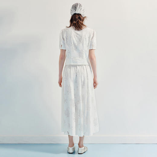 玛克门店发货：修身优雅气质上衣女(货号:MF86TP018A10) 商品图4