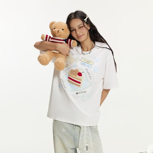 YKYB黄子韬短袖T恤索罗娜舒适宽松凉感轻盈上衣Y52NDT123 商品图2