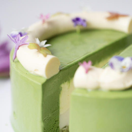 四季·夏「夏日花园」香草抹茶柚子味Gelato冰淇淋蛋糕（夏之味：香草、抹茶&柚子）（当日达） 商品图6