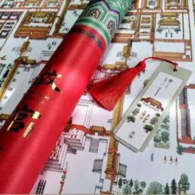 《紫禁大观·故宫全景手绘图》| 故宫博物院建院100周年！巧夺天工，一纸展望600年故宫建筑、历史、人物，人物传奇！ 商品图4