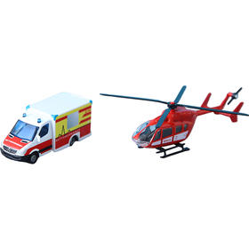 SIKU 奔驰救护车&救援飞机SKUC1748