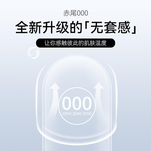 【满199-100】赤尾超薄避孕套000安全套玻尿酸套男用成人品 商品图1