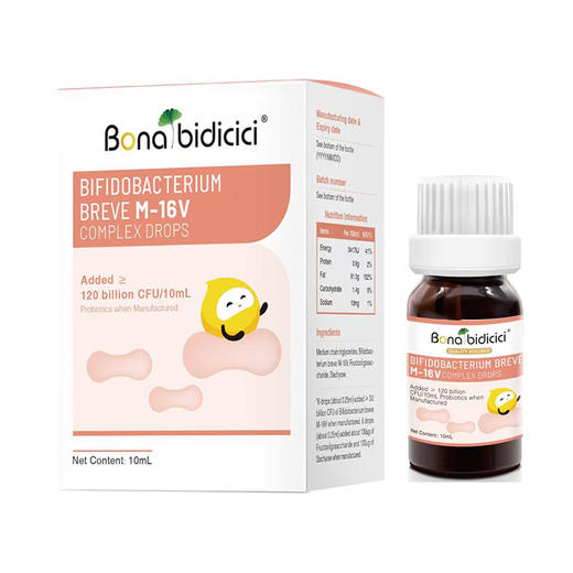 贝蒂喜短双歧杆菌m-16v滴液饮品10ml/瓶 商品图0