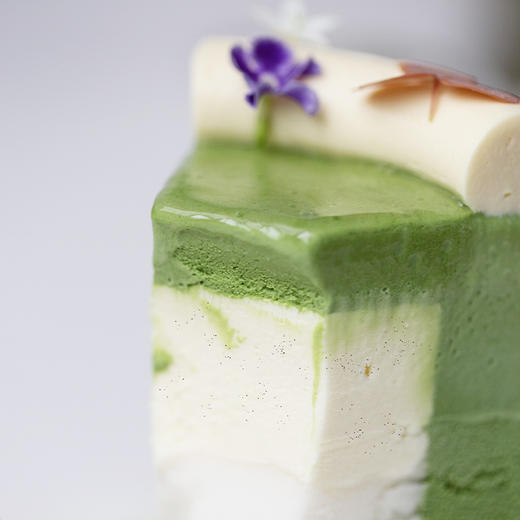 四季·夏「夏日花园」香草抹茶柚子味Gelato冰淇淋蛋糕（夏之味：香草、抹茶&柚子）（当日达） 商品图9