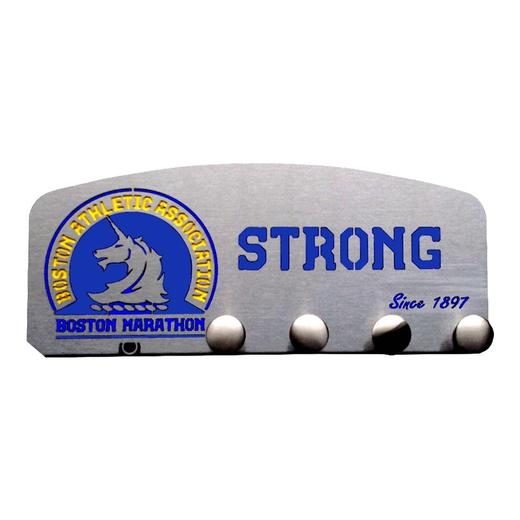 波士顿马拉松官方奖牌挂不锈钢材质光滑表面抗锈耐磨经久耐用背面带挂孔 商品图4