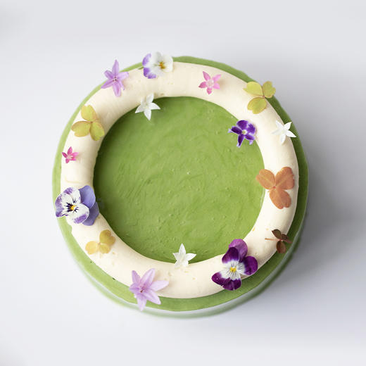 四季·夏「夏日花园」香草抹茶柚子味Gelato冰淇淋蛋糕（夏之味：香草、抹茶&柚子）（当日达） 商品图3