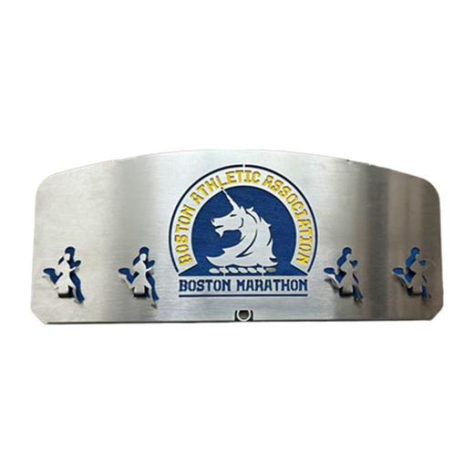 波士顿马拉松官方奖牌挂不锈钢材质光滑表面抗锈耐磨经久耐用背面带挂孔 商品图3