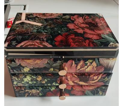 开运繁花三抽首饰盒 商品图0