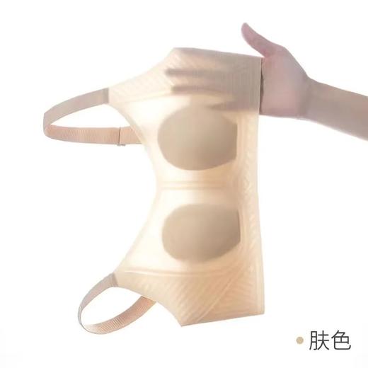 【夏季薄款胸罩文胸无钢圈】兔耳杯超薄无痕支撑大胸显小内衣透气聚拢 商品图5