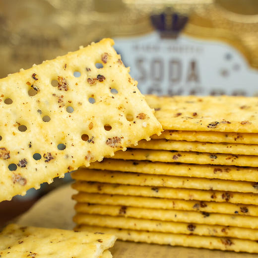 【分仓直发包邮】天生好果黑松露火腿苏打饼干860g 商品图2