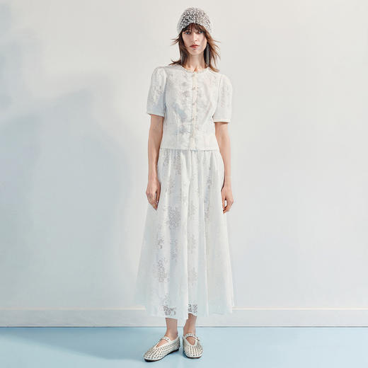 玛克门店发货：修身优雅气质上衣女(货号:MF86TP018A10) 商品图2