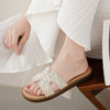 【夏季新款】西村名物2025年夏季新款舒适平底厚底防滑凉拖鞋T25BJ20781 商品缩略图1