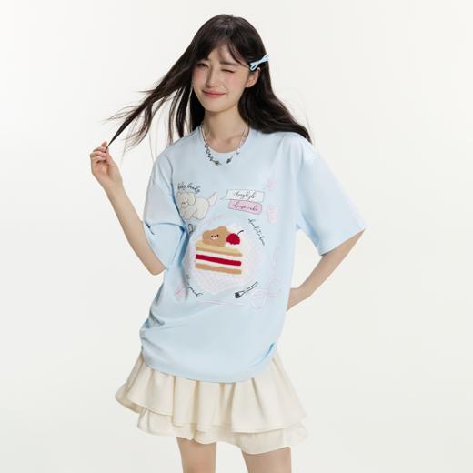 YKYB黄子韬短袖T恤索罗娜舒适宽松凉感轻盈上衣Y52NDT123 商品图4