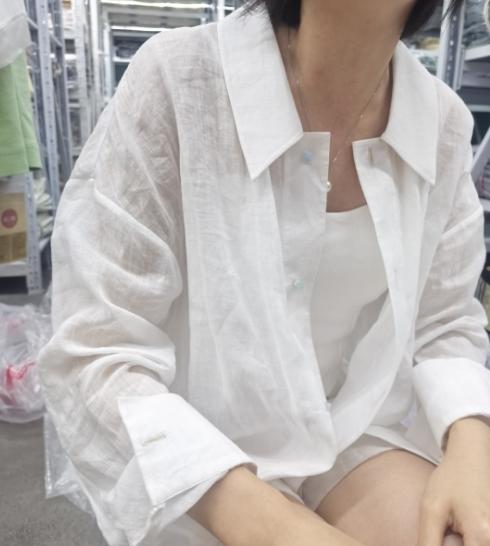 【2025门店同款】新中式衬衣（25710447山月） 商品图0