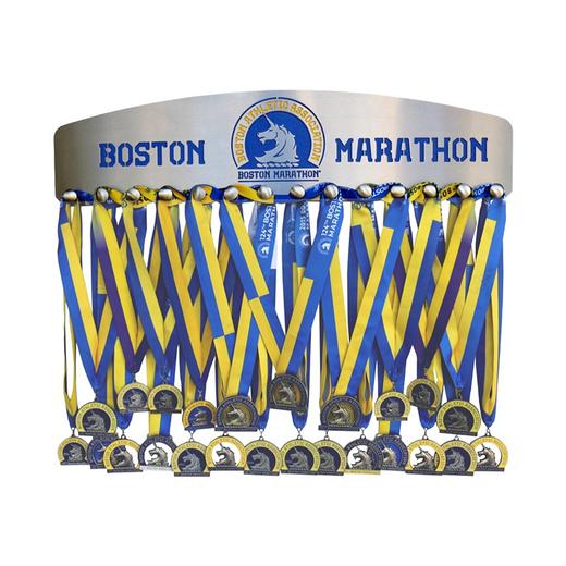 波士顿马拉松官方奖牌挂不锈钢材质光滑表面抗锈耐磨经久耐用背面带挂孔 商品图1