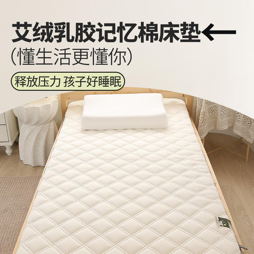 自然醒艾棉乳胶记忆棉三明治学生床垫家用卧室榻榻米垫学生宿舍租房单人睡垫LN 商品图1