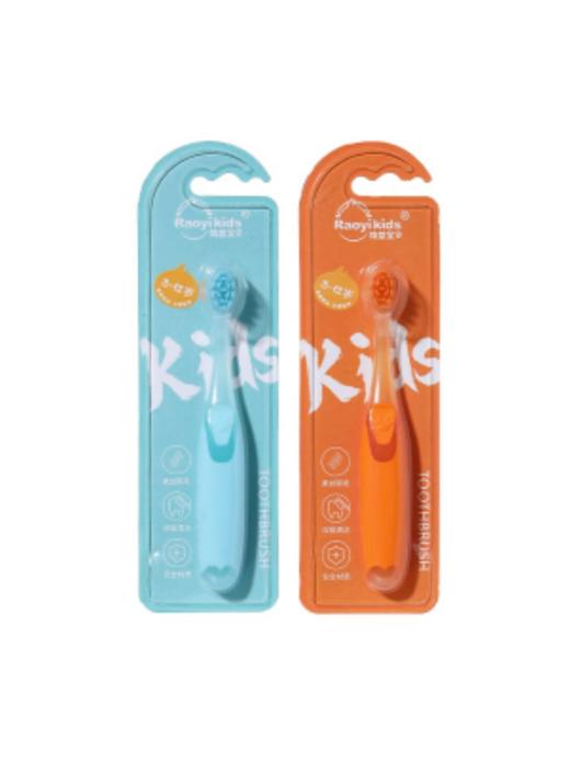 【分阶护齿抗菌儿童牙刷】2支装0-3-6-9岁 婴幼儿宝宝软毛牙刷 保护萌牙 商品图5