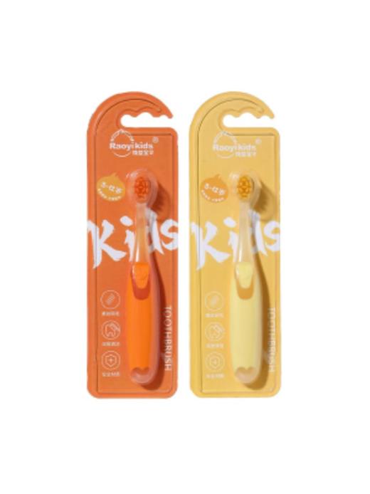 【分阶护齿抗菌儿童牙刷】2支装0-3-6-9岁 婴幼儿宝宝软毛牙刷 保护萌牙 商品图4