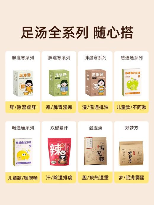 元气达人十二味浓缩草本足浴汤包（两款包装随机发货） 商品图2
