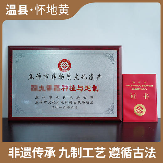 怀府街 | 十年轮作九制怀地黄 即食 肉质厚实入口劲道150g/盒 商品图5