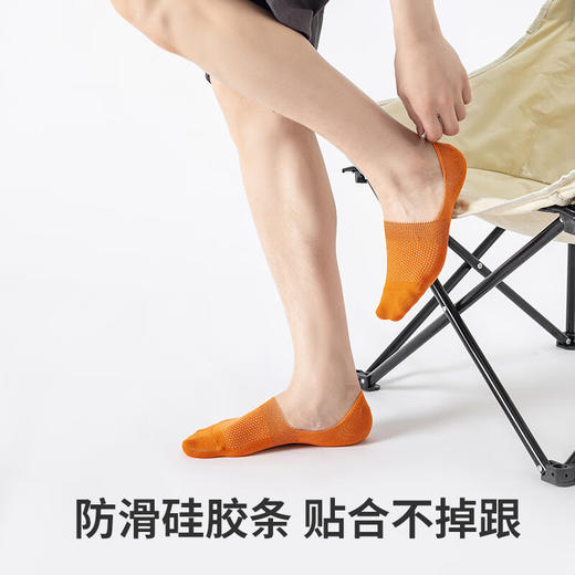 副歌夏季袜子抗菌防臭7a级袜子吸湿速干不闷脚不掉跟船袜隐形袜 商品图5