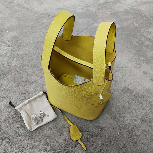 【部分现货】良木礼18cm菜篮子牛皮包（0303） 商品图2