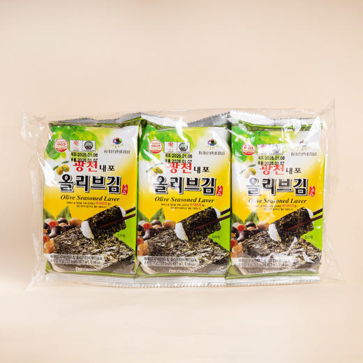 太京橄榄油味海苔 4g*3 商品图0