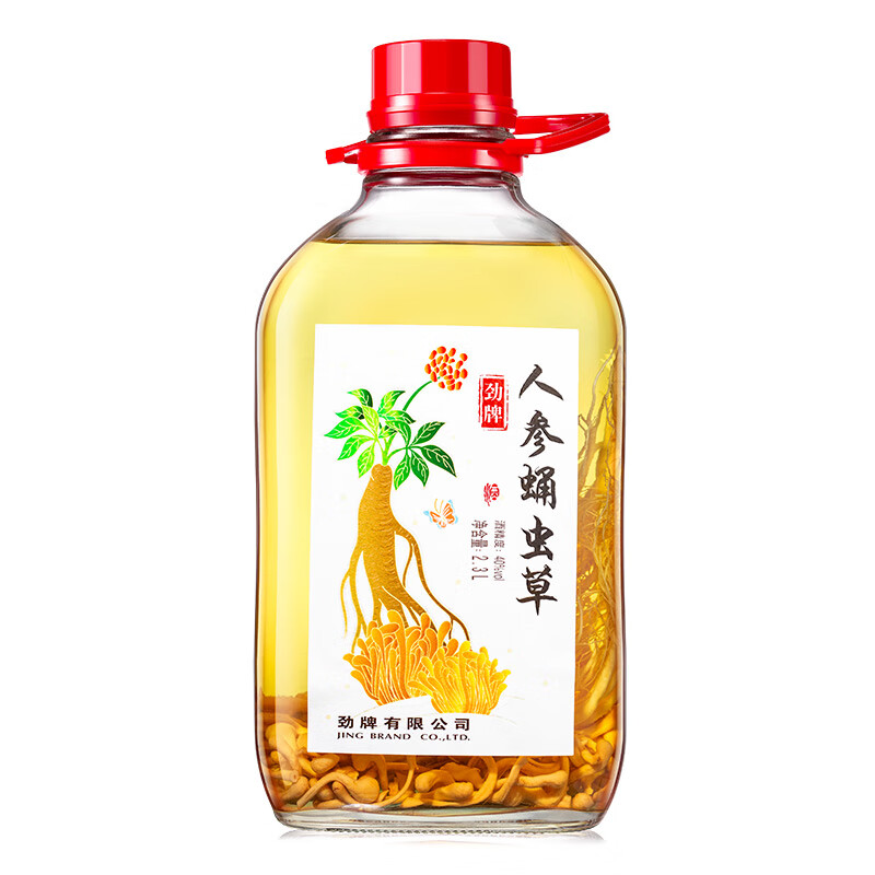 40°劲牌人参蛹虫草酒 2.3L