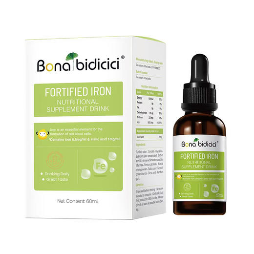 贝蒂喜强化铁营养补充液60ml 商品图0