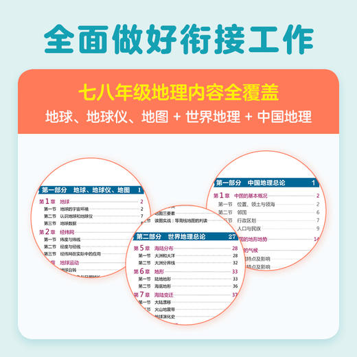 北斗地理桥梁书（中国+世界）+填图册+马卡龙磁力拼图（小号套装）小升初衔接地理学习启蒙书  让孩子先人一步学地理 商品图6