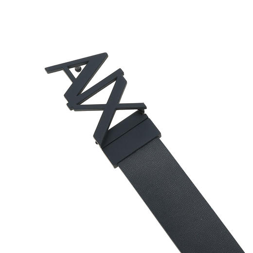 8054703954261 ARMANI EXCHANGE 男士牛剖层移膜革耐用百搭简约腰带 商品图1