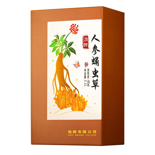 40°劲牌人参蛹虫草酒 2.3L 商品图7