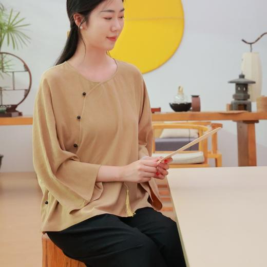 【线上专属】玄晖.直筒裤（25709407-玄夜） 商品图2