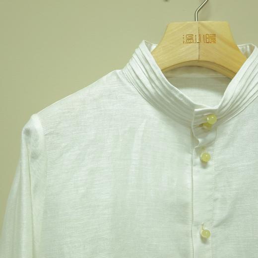 【线上专属】新中式衬衣（24810183-山矾） 商品图4