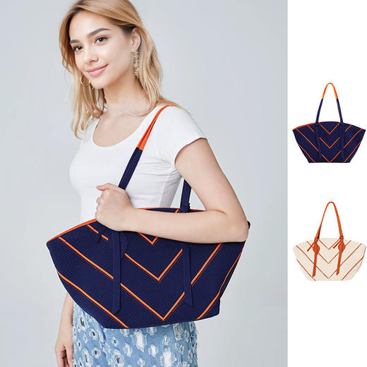 一体化编织 环保飞织包 Seven Molly 小众设计师品牌 商品图10