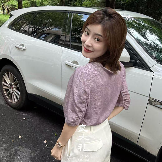 【不退不换】良木礼真丝短袖（3975） 商品图1