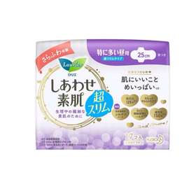 【乐而雅】日本进口卫生巾 17片装 | 超丝薄·透气棉柔