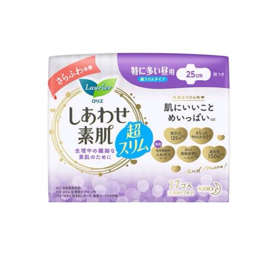 【乐而雅】日本进口卫生巾 17片装 | 超丝薄·透气棉柔 商品图0