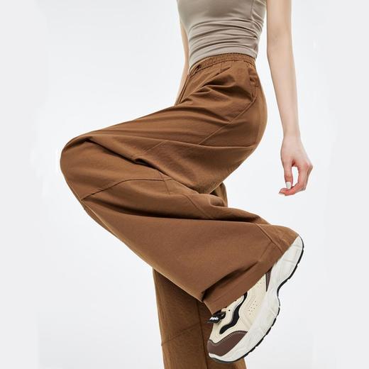 「速干拼接弯刀裤」原纱轻薄面料 阔版修饰腿型 宽松藏肉 干净利落 显瘦百搭 商品图1