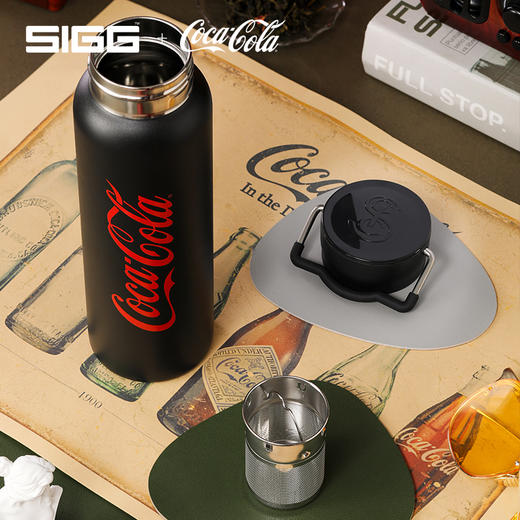 SIGG纽威系列轻量提手保温杯530ml可口可乐联名款HD-530SG-8 商品图1