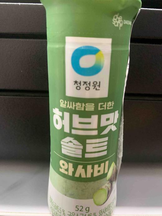 清净园 芥末味胡椒盐청정원허브맛솔트와사비 商品图0